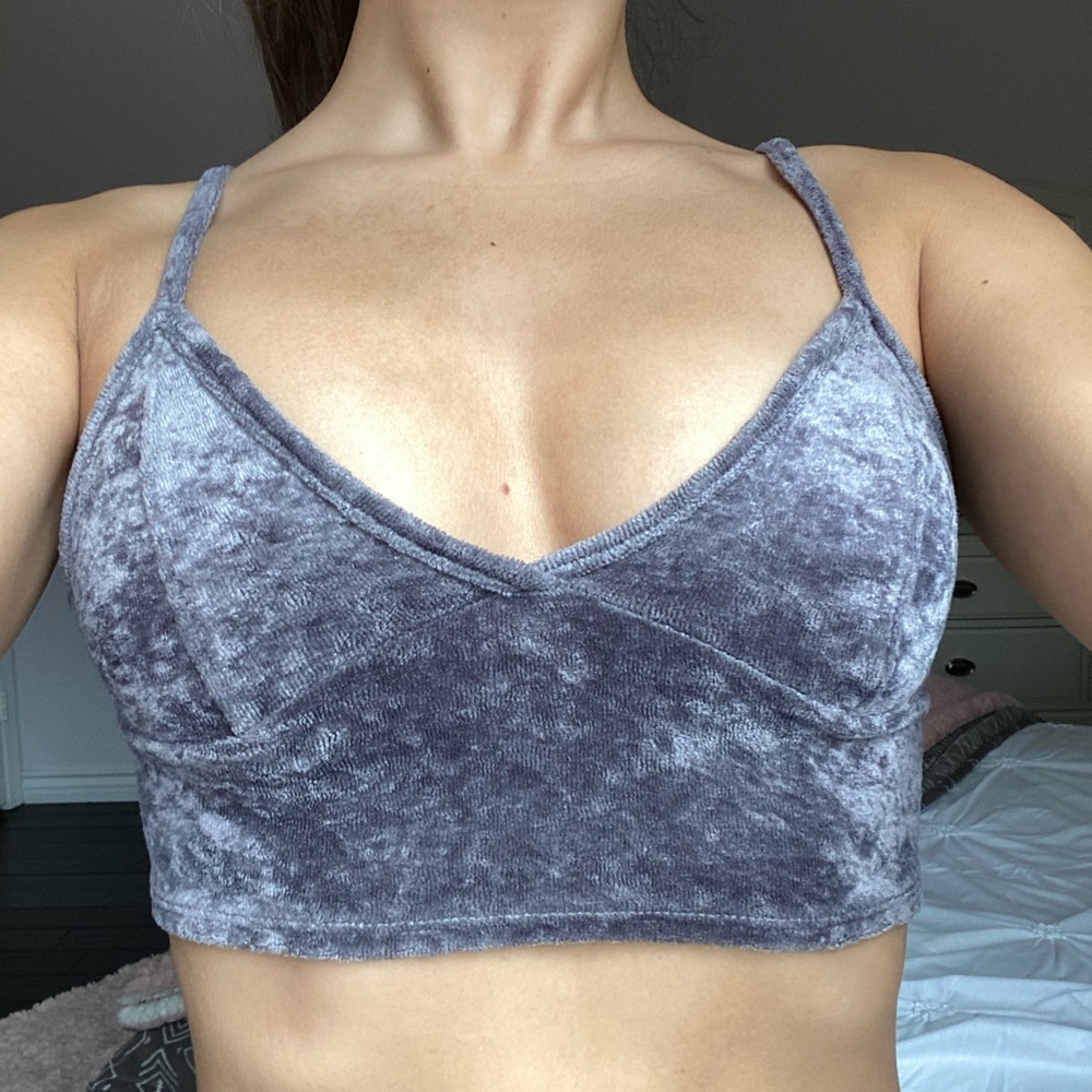 Soft Gray Bralet - Picture 5 of 5